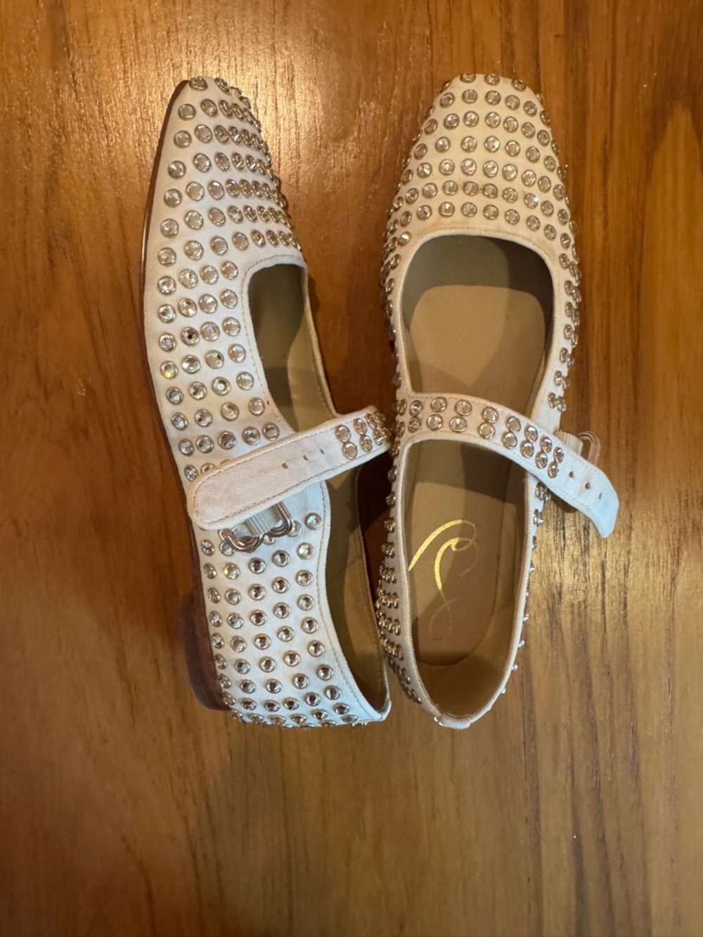 Sam Edelman Michaela Chic
Studded Cream Mary Jane Flats - Picture 2 of 5